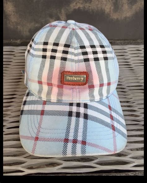 burberry bt blue cap|vintage Burberry cap.